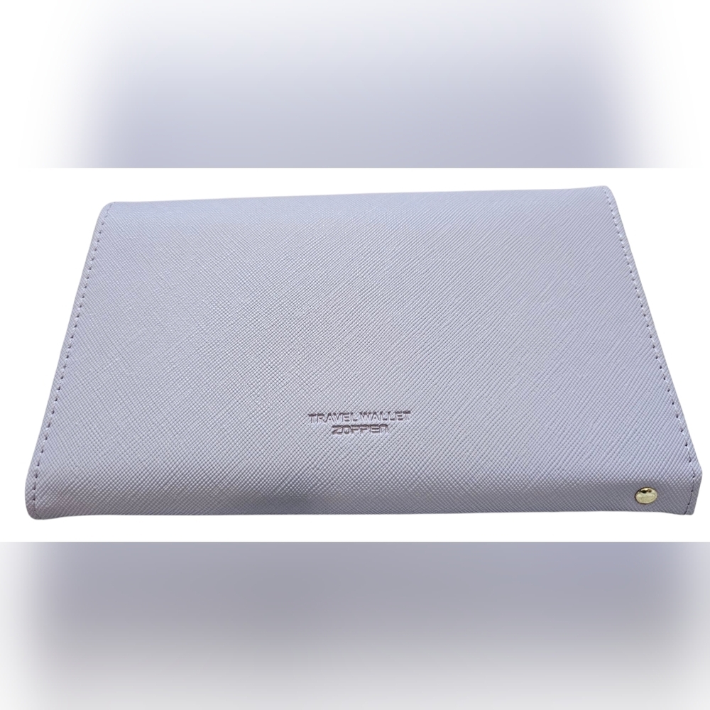Zoppen Lavender Envelope Clutch Travel Wallet, New With Out Tags - Picture 2 of 5